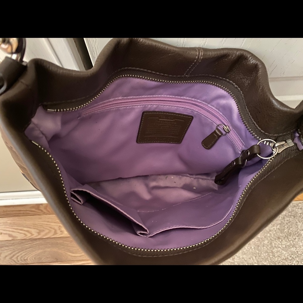 Coach Leather Handbag - Picture 4 of 5